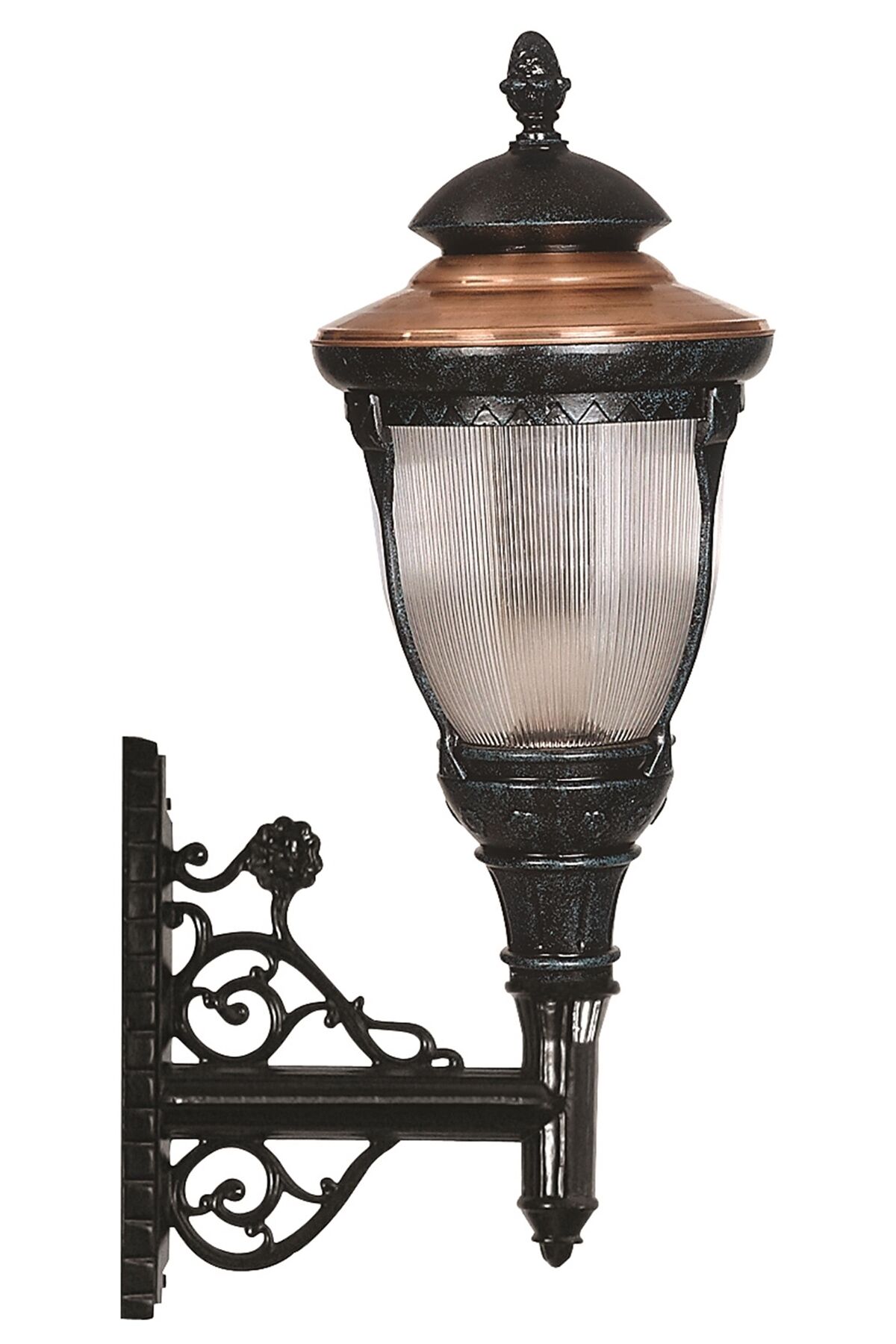 Bahçe Aplik E27 12W 60cm Alüminyum Kahverengi/Siyah Dorbien-BAP-68002-C