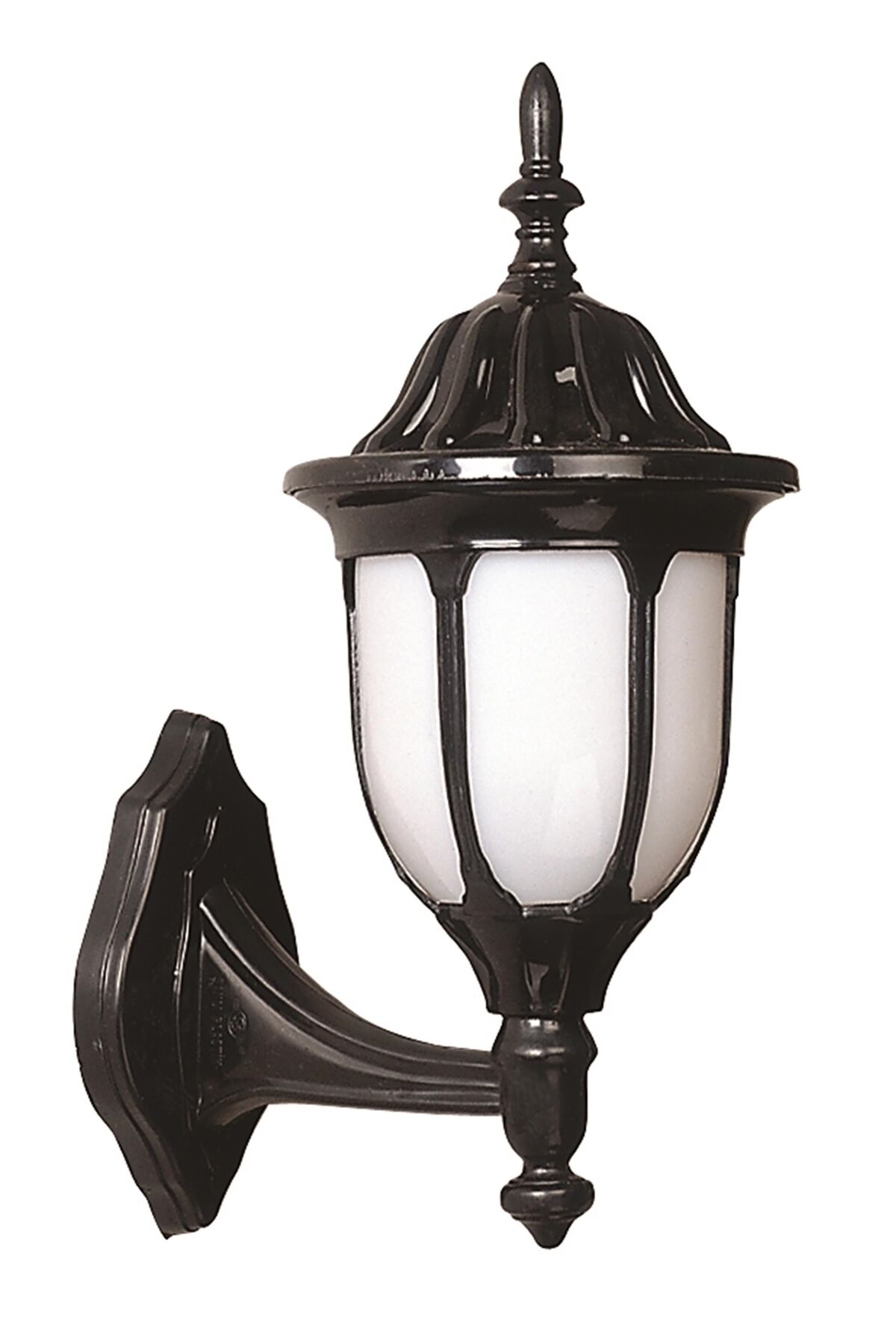 Bahçe Aplik E27 12W 23x16cm ABS Siyah Dorbien-BAP-68178-BSY