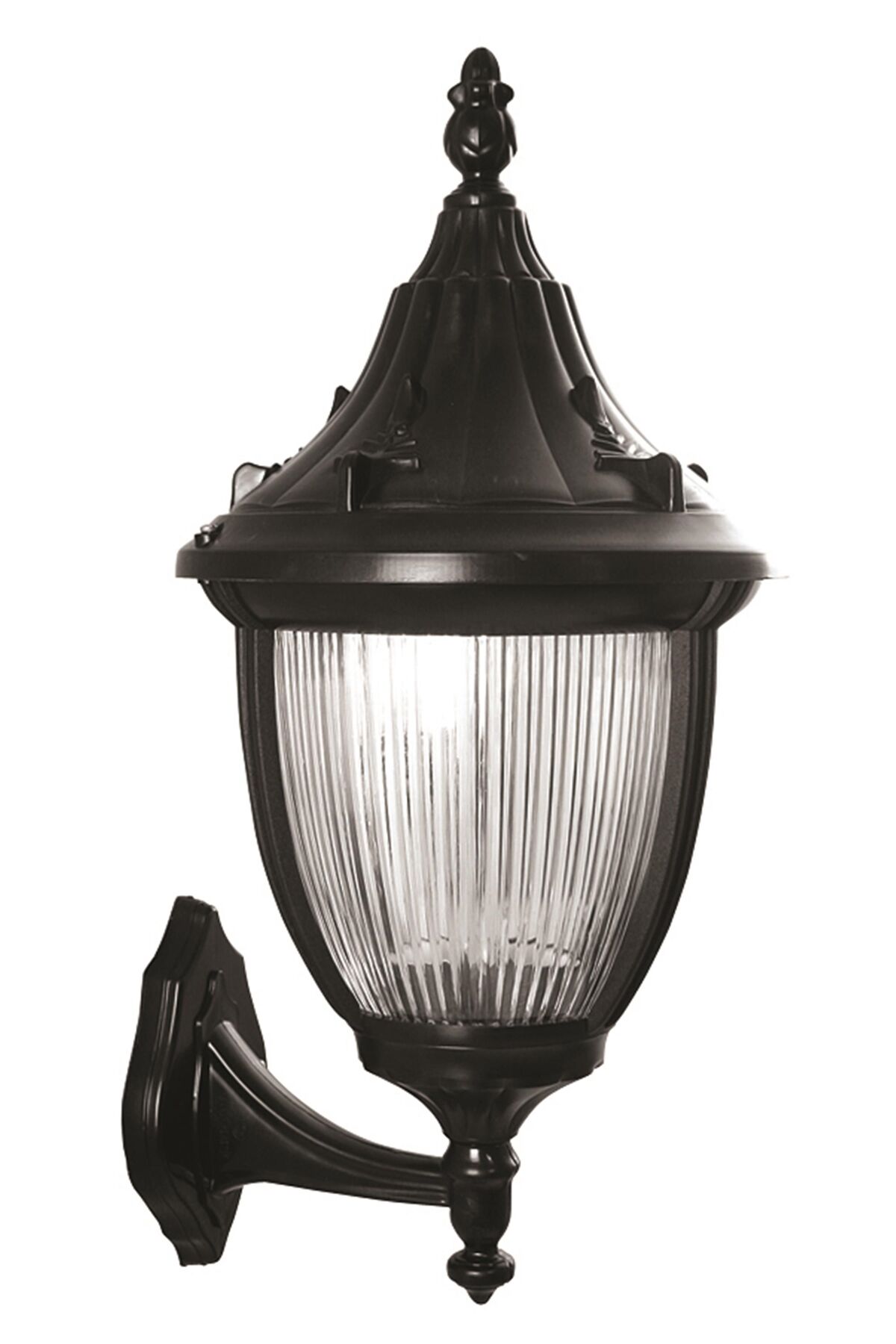 Bahçe Aplik E27 12W 35x35cm ABS Siyah Dorbien-BAP-68186-BSY-M1