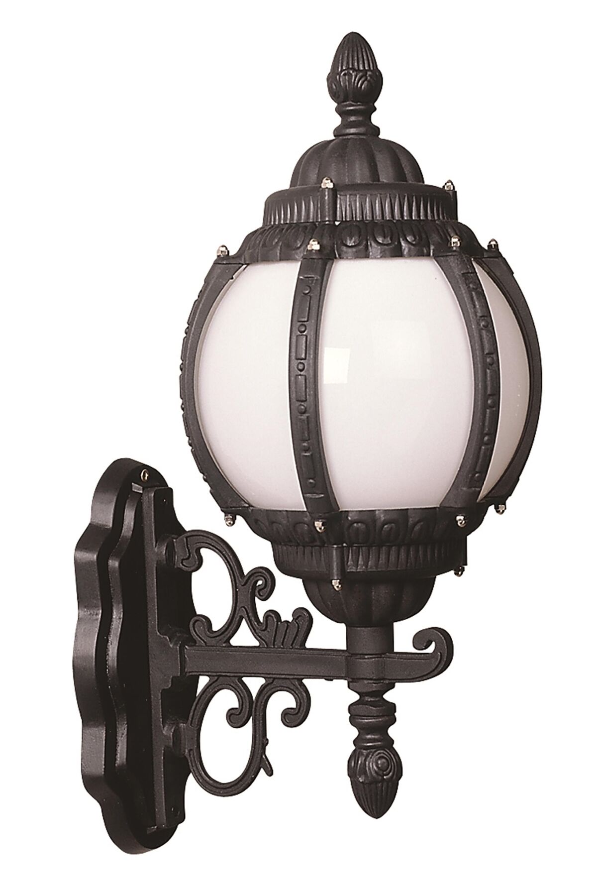 Bahçe Aplik E27 12W 29x26cm ABS Siyah Dorbien-BAP-68203-BSY-M1-OP