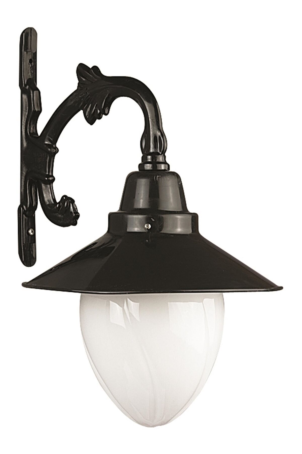 Bahçe Aplik E27 12W 40x20cm ABS Siyah Dorbien-BAP-68204-BSY-M2