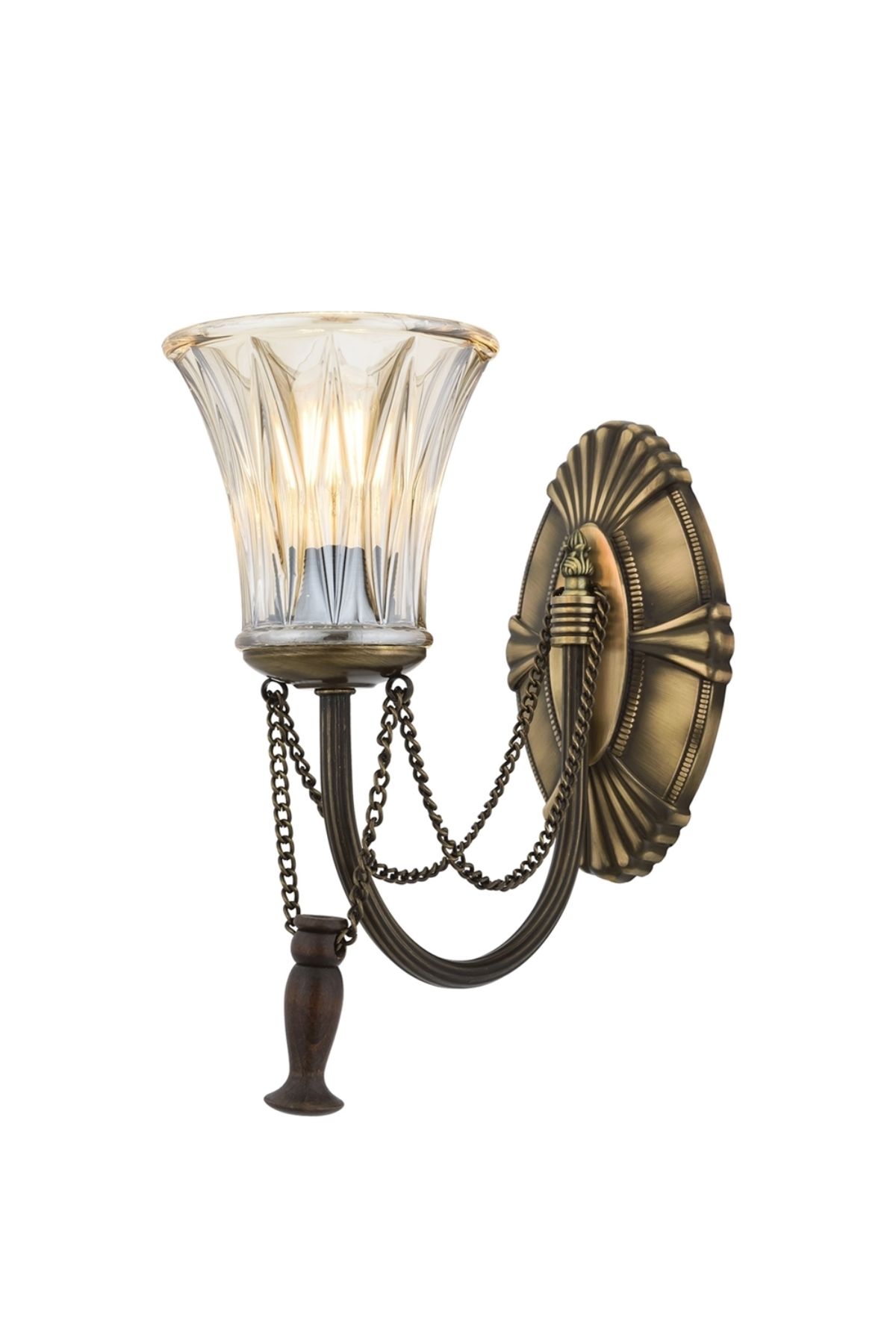 Derya Aplik E27 12W 12x20cm Metal Eskitme Avonni-AP-1316-1E