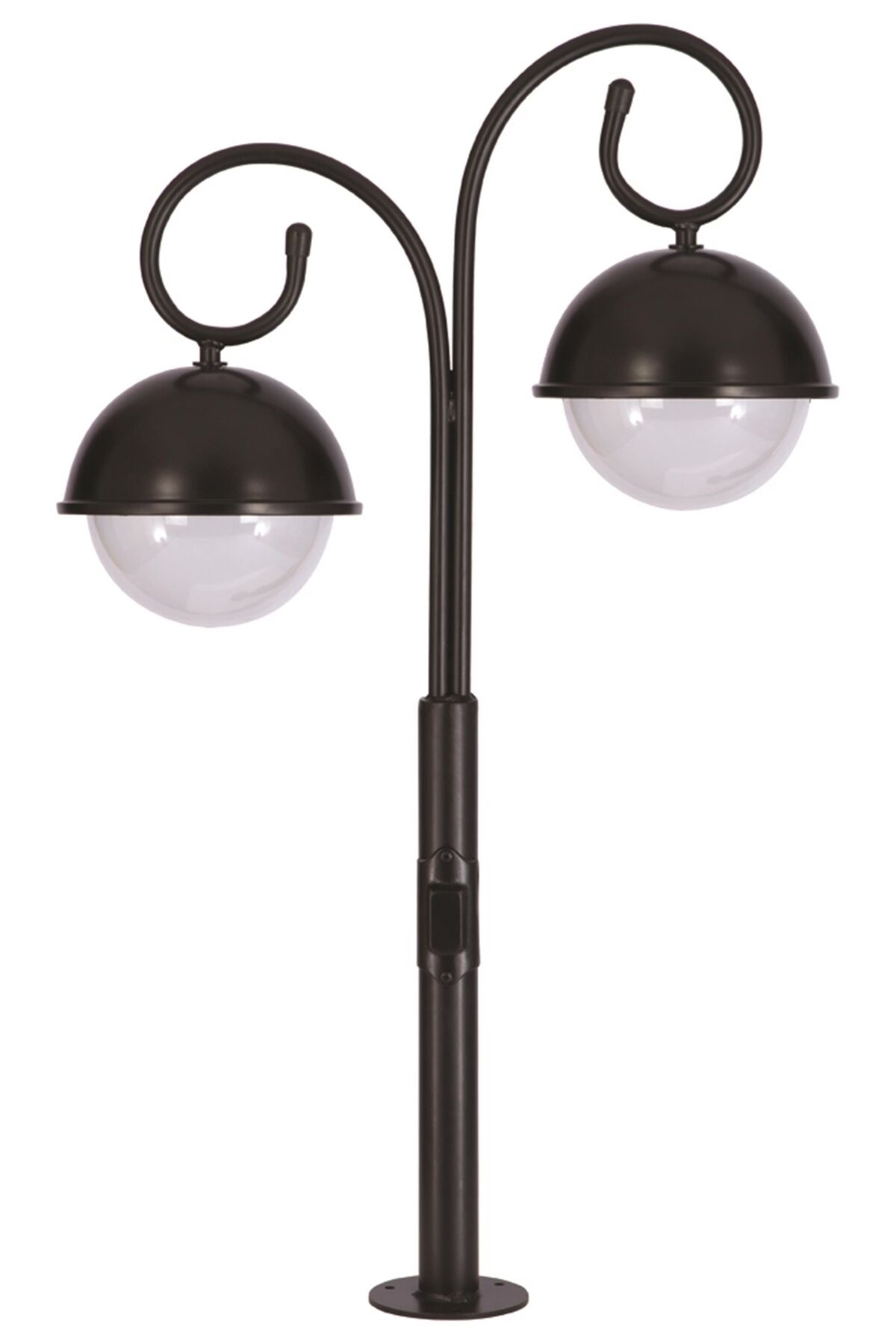 Bahçe Set Üstü Aydınlatma E27 24W 60cm Alüminyum Siyah Dorbien-BSU-68064-2BSY-OP