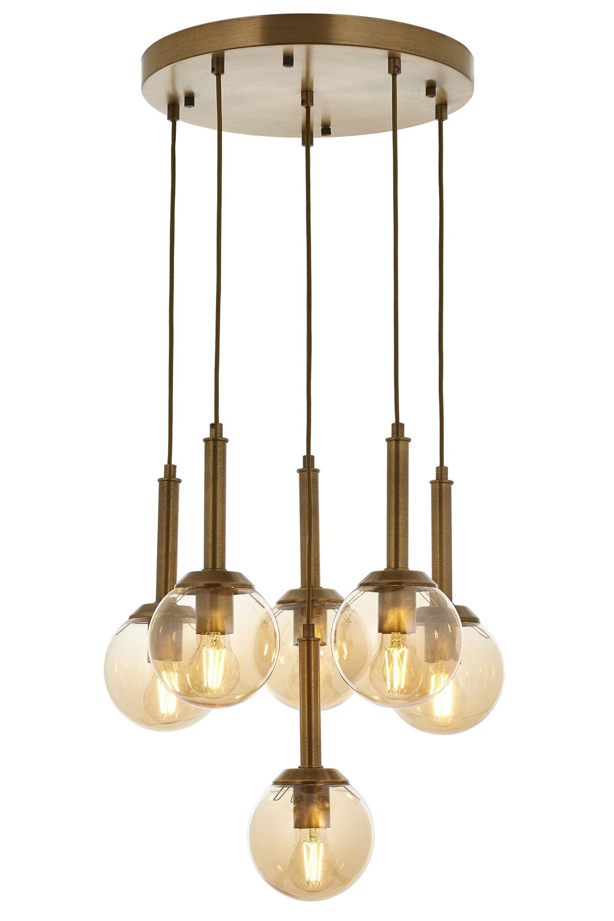 Ada Modern Avize E27 72W 50cm Metal Eskitme Avonni-AV-1781-6ET