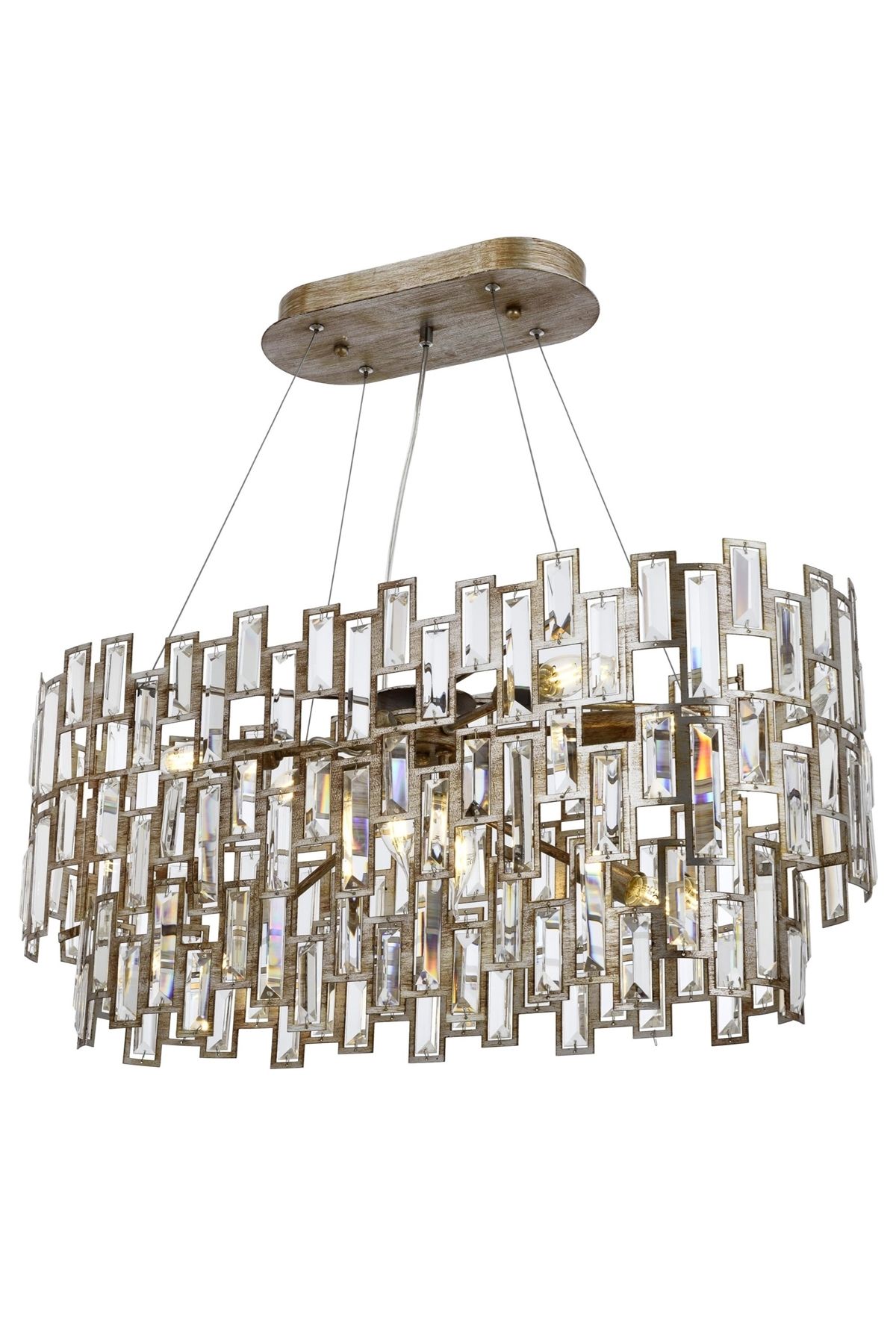 Şat Modern Avize E14 48W 80x30cm Metal Bal Patina Avonni-AV-4233-B80X30