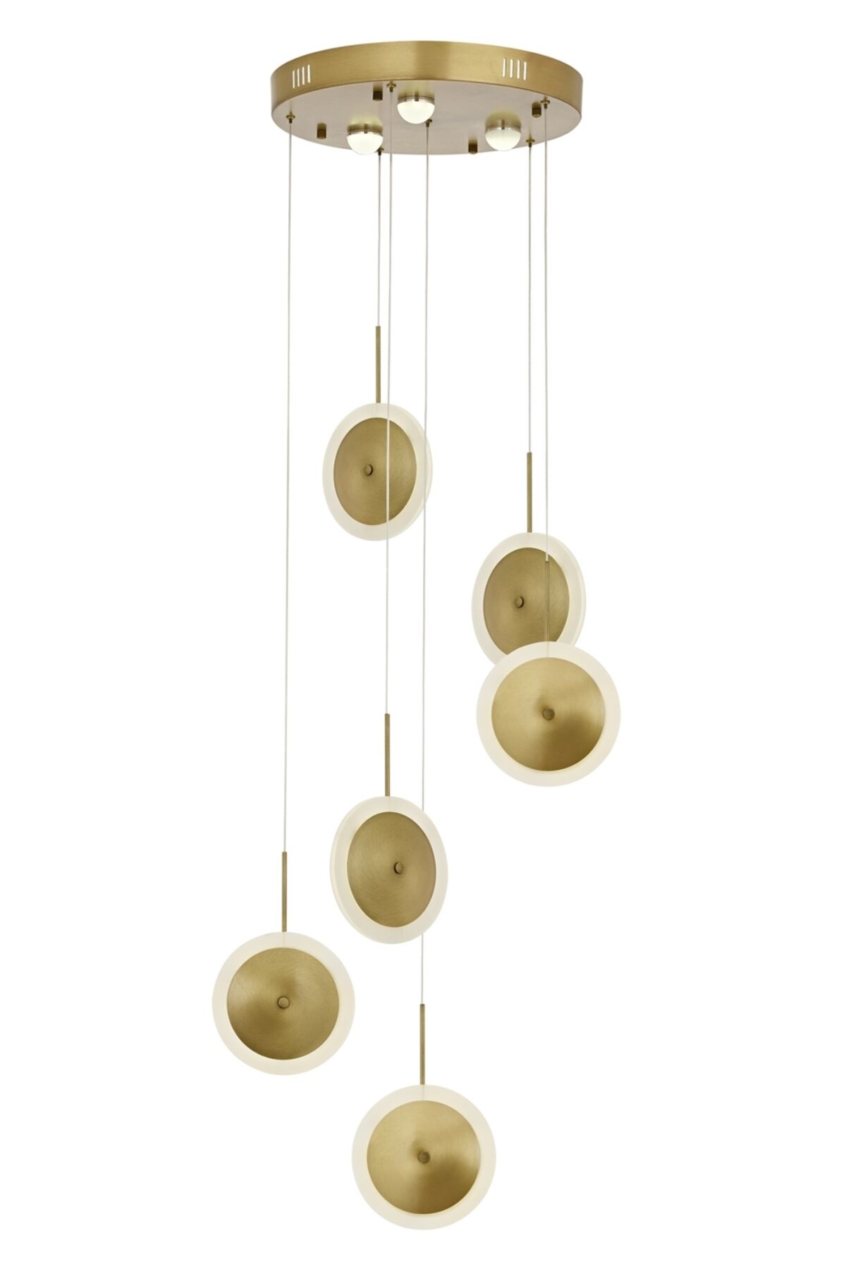 Cymbal Modern Avize LED 36W 40cm Metal Eskitme Avonni-AV-1846-6ET