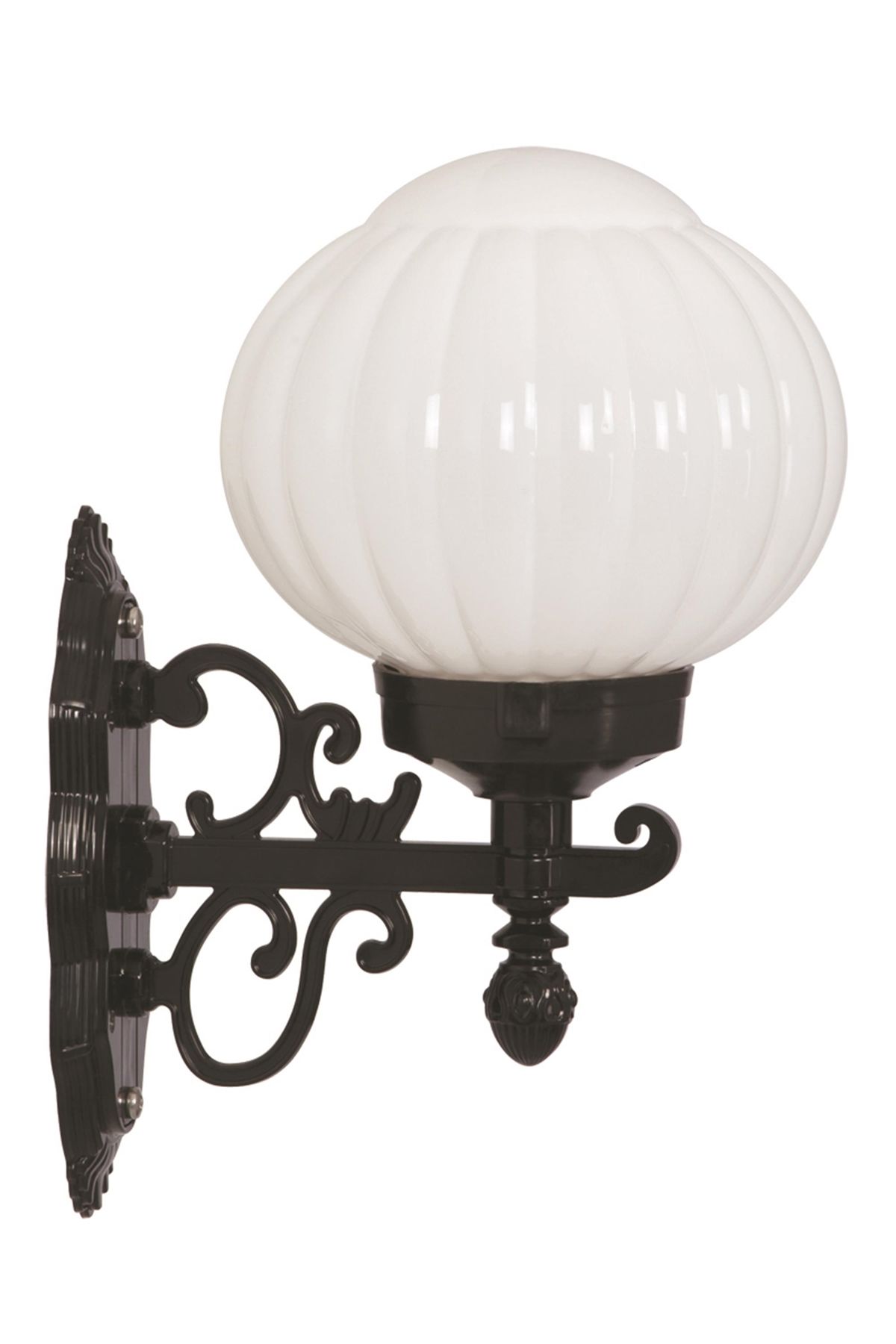 Bahçe Aplik E27 12W 28x23cm ABS Siyah Dorbien-BAP-68187-BSY-M1