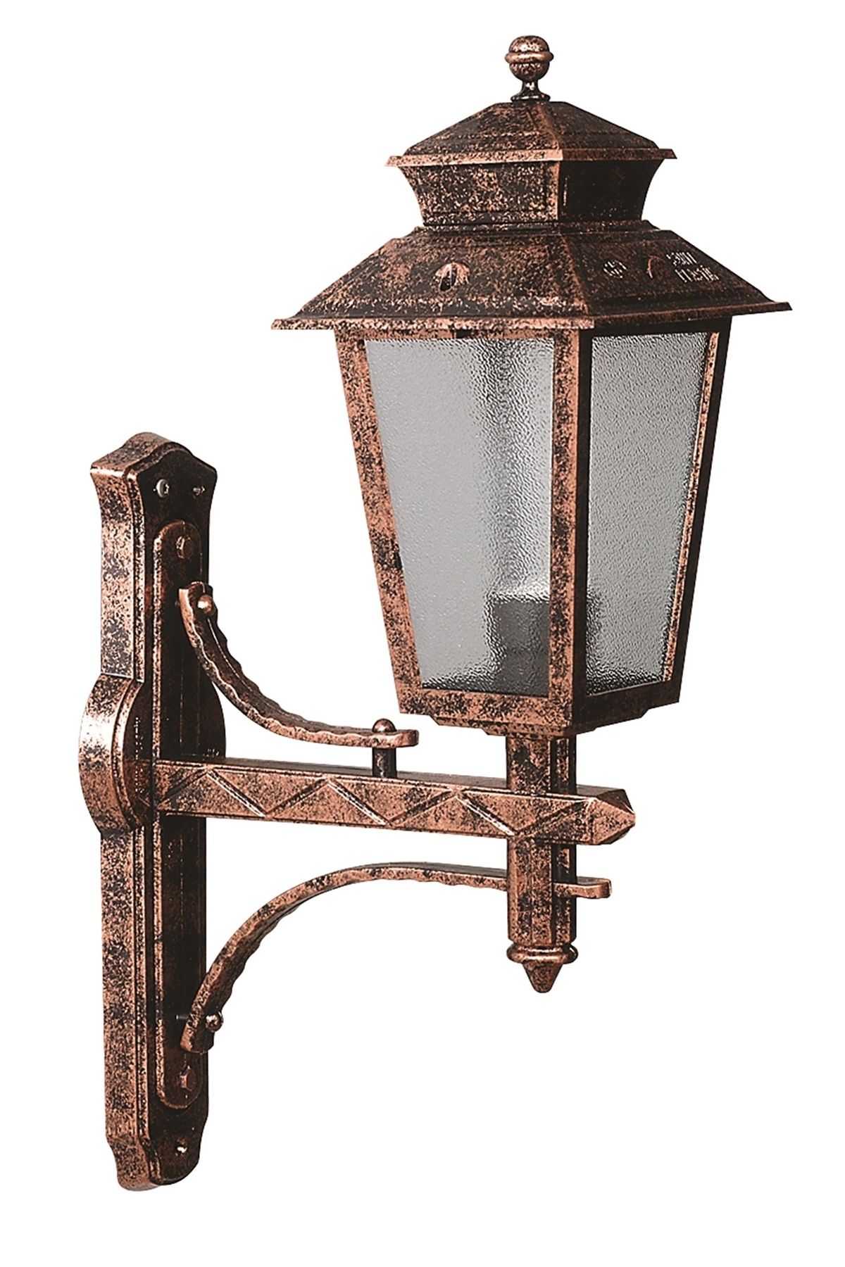 Bahçe Aplik E27 12W 30x18cm ABS Kahverengi Dorbien-BAP-68211-BKR