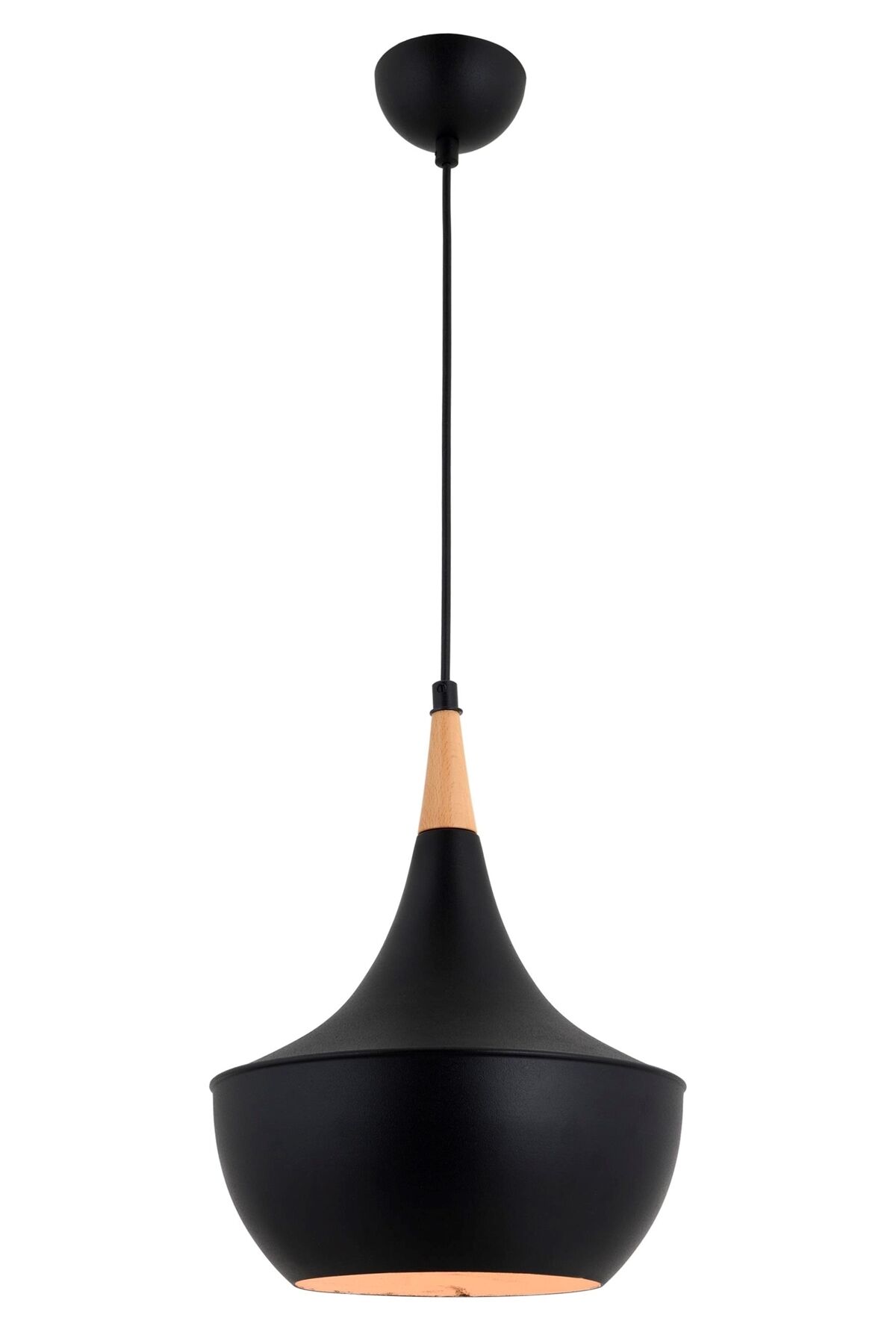 Akasya Sarkıt E27 12W 40cm Metal Siyah Avonni-AV-4106-A7-BSY