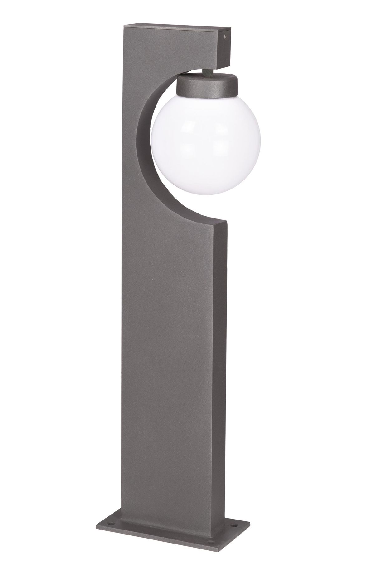 Bahçe Bollard E27 12W 15x5cm Alüminyum Profil Siyah Dorbien-BBO-68239-BSY-LED-B