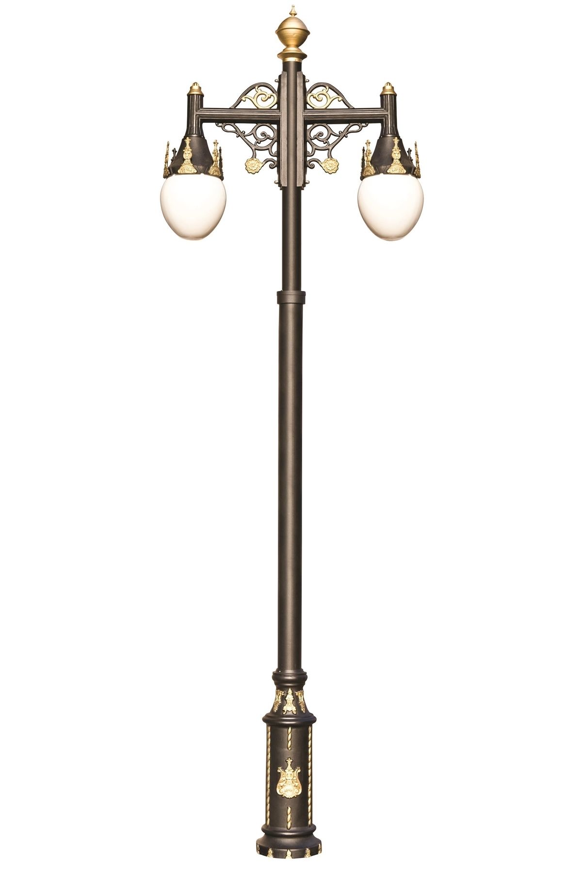 Bahçe Direkleri E27 24W 110cm Alüminyum Sarı/Yeşil Dorbien-BDR-68010-2BSY