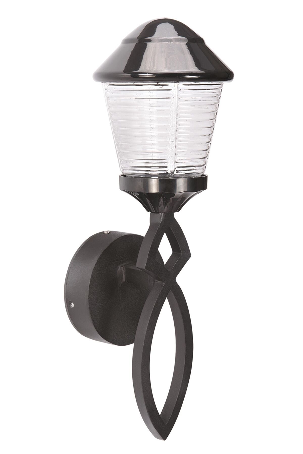 Bahçe Aplik E27 12W 20cm Alüminyum Siyah Dorbien-BAP-68278-BSY-M5