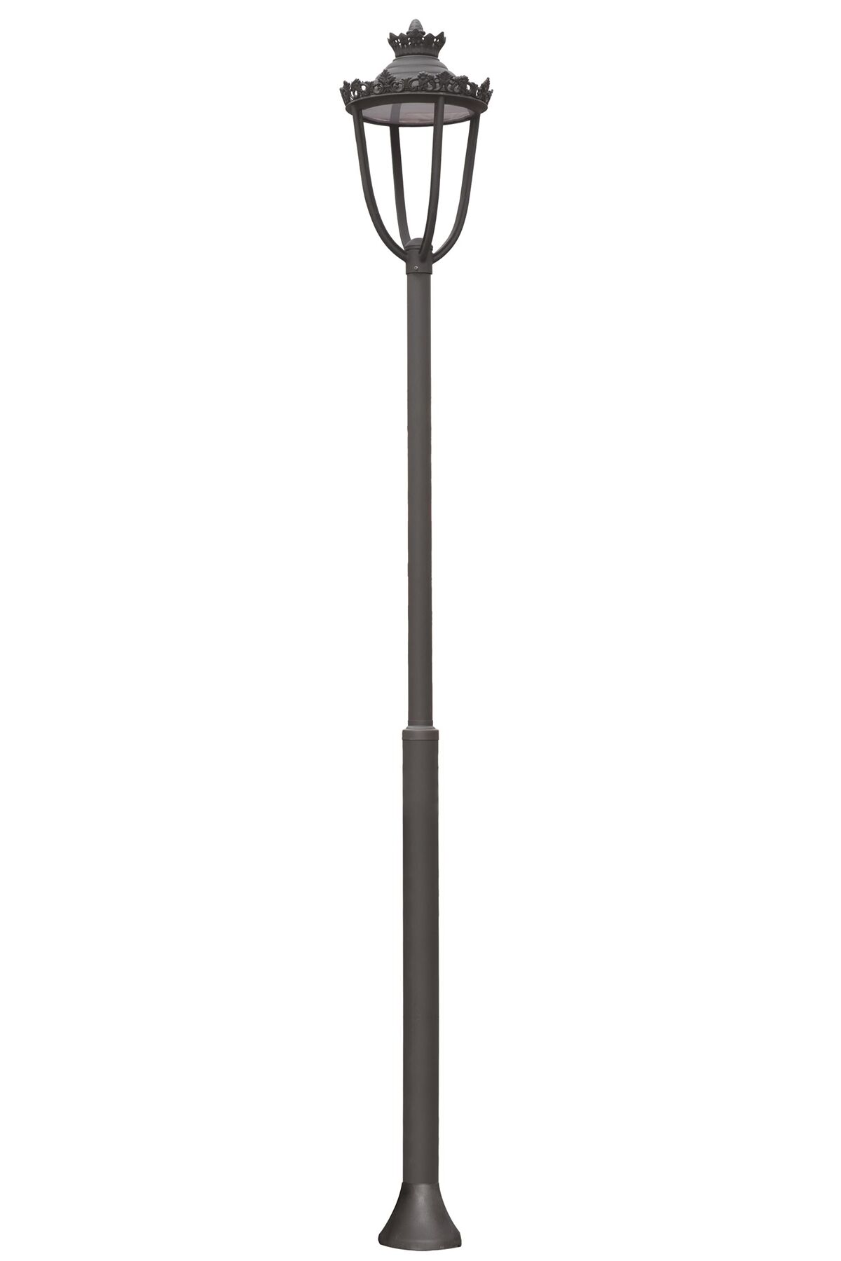 Bahçe Direkleri LED 35W 50cm Çelik Boru Siyah Dorbien-BDR-68215-BSY-M2-LED