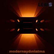 Lebis Nil Led Aplik Amber Işık Dış Mekan