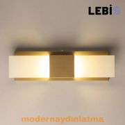 Lebis Gold Renk Kartal Led Aplik Günışığı