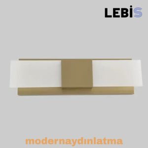 Lebis Gold Renk Kartal Led Aplik Günışığı