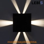 Lebis Kırzı Dış Mekan Led Aplik Günışığı