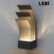 Lebis Antrasit Kasa Şahin Led Aplik Günışığı