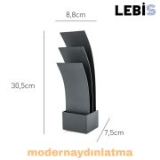 Lebis Antrasit Kasa Şahin Led Aplik Günışığı