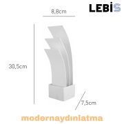 Lebis Beyaz Kasa Şahin Led Aplik Günışığı