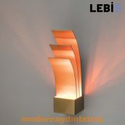 Lebis Gold Kasa Şahin Led Aplik Amber Işık