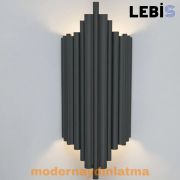 Lebis Antrasit Renk E14 Duylu İliç Aplik