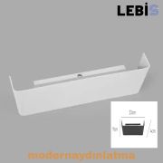 Lebis Beyaz Kasa Yonca Led Aplik Amber Işık