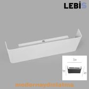 Lebis Beyaz Kasa Manolya Led Aplik Günışığı