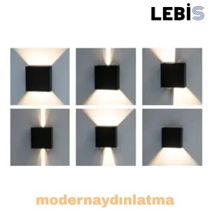 Lebis Star Dış Mekan Led Aplik Günışığı