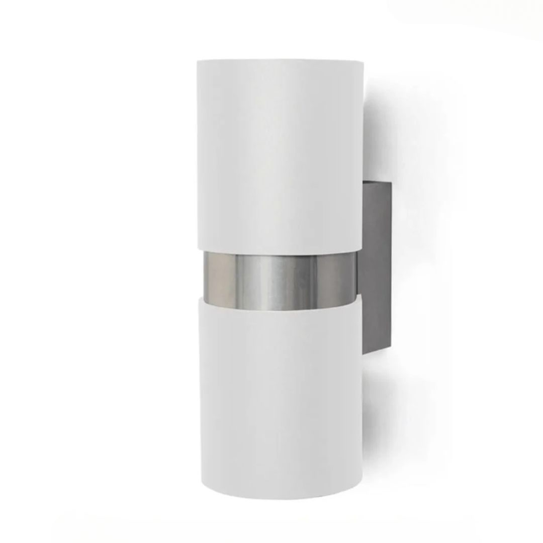 Lebis Beyaz Kasa Kıraç Gu10 Duylu Aplik Krom Kuşaklı