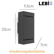 Lebis Acar Dış Mekan Led Aplik Günışığı