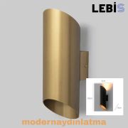 Lebis Gold Renk Yaprak Gu10 Duylu Aplik