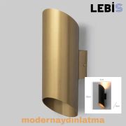 Lebis Gold Renk Yaprak Gu10 Duylu Aplik