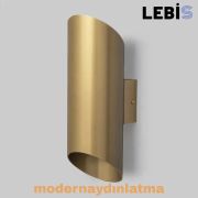 Lebis Gold Renk Yaprak Gu10 Duylu Aplik