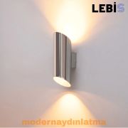 Lebis Krom Renk Yaprak Gu10 Duylu Aplik