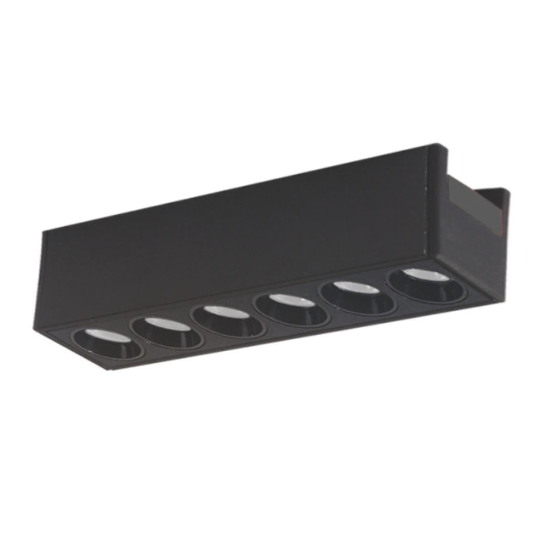 Cata CT-5820 12W Cortez Siyah Magnet Ray Spot Armatür