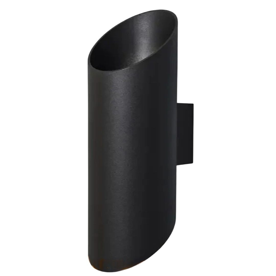 Lebis Siyah Kasa Yelken Dış Mekan Led Aplik Amber Işık