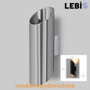 Lebis Krom Kasa Yelken Dış Mekan Led Aplik Günışığı