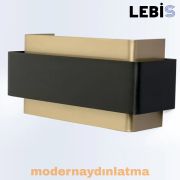 Lebis Gold Renk Kelebek Led Aplik Günışığı