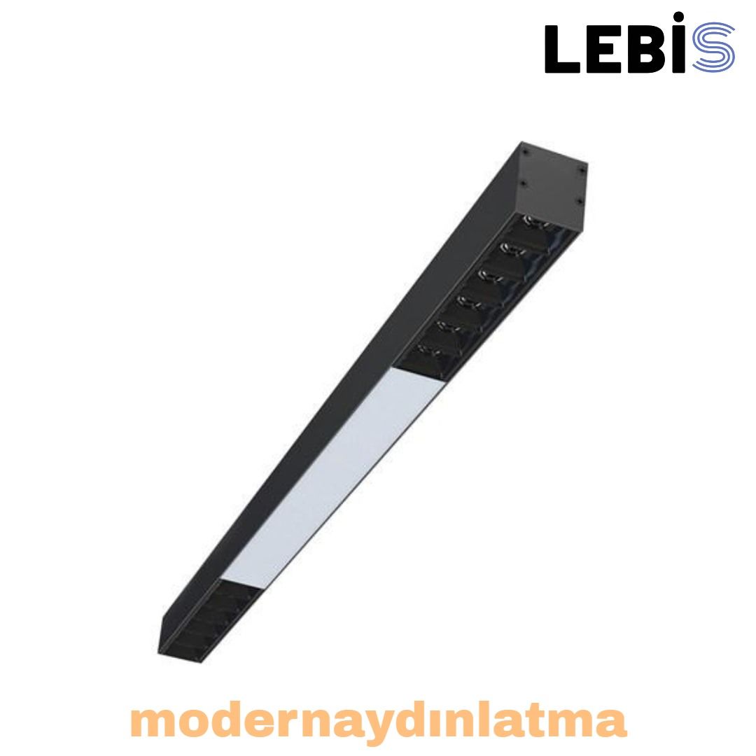 Lebis 173 Cm Sıva Üstü 3x6 Kasa Mercekli Lineer Aydınlatma
