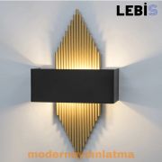 Lebis Gold Renk E14 Duylu Mızrak Aplik