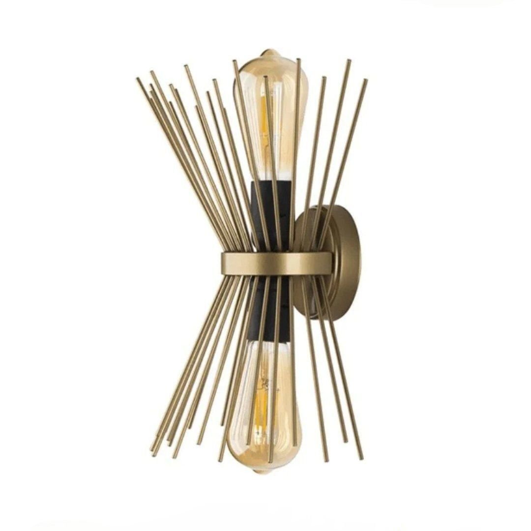 Lebis Gold Renk E27 Duylu Kirpi Aplik