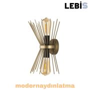 Lebis Gold Renk E27 Duylu Kirpi Aplik