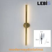 Lebis Gold Renk Lale Led Aplik Günışığı