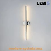 Lebis Krom Renk Lale Led Aplik Günışığı