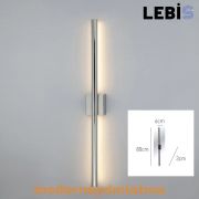 Lebis Krom Renk Lavanta Led Aplik Günışığı