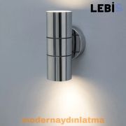 Lebis Krom Renk Gu10 Duylu Kaçkar Dış Mekan Aplik