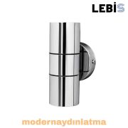 Lebis Krom Renk Gu10 Duylu Kaçkar Dış Mekan Aplik