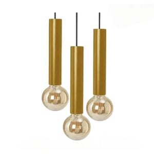 Lebis Gold Renk Fethiye Üçlü Sarkıt