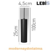 Lebis Krom Renk Marmaris Tekli Sarkıt